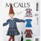 Girl's Dress Sewing Pattern Children's Size 2-3-4-5 UNCUT McCall's M6638 6638
