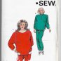 Maternity Sweatpants and Sweatshirt Sewing Pattern Misses Size XS, S, M, L UNCUT Kwik Sew 1687