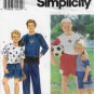 Boy's Pull-on Pants, Shorts, Pullover Shirt Sewing Pattern Size 7, 8, 10, 12 UNCUT Simplicity 8949