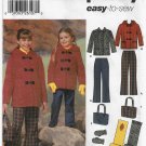 Girl's Pants, Jacket, Hoodie, Scarf, Mittens Sewing Pattern Child Size 3-4-5-6 UNCUT Simplicity 5863