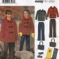 Girl's Pants, Jacket, Hoodie, Scarf, Mittens Sewing Pattern Child Size 3-4-5-6 UNCUT Simplicity 5863