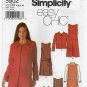 Women's Dress, Jumper, Jacket Sewing Pattern Misses'/Miss Petite Size 4-6-8-10 UNCUT Simplicity 5902