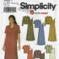 Women's A-Line Dress, Jumper and Jacket, Sewing Pattern Misses Size 8-10-12-14 Uncut Simplicity 9861