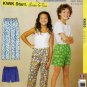 Boys Girls Sleep Pants and Shorts Sewing Pattern Size 6-7-8-9-10 UNCUT Kwik Sew K653 3589