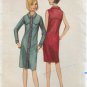 1960's Women's Shirtdress with Western Yoke Sewing Pattern Size 16 UNCUT Vintage Butterick 3820