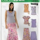 Women's Skirt and Knit Tops Sewing Pattern Size 8-10-12-14-16-18 UNCUT New Look 6470