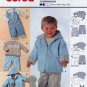 Baby / Toddler Overalls, Pants, Shirts, Jacket Sewing Pattern, Size 9 months-3 yrs UNCUT Burda 9828