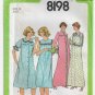 Women's Nightgown and Robe Sewing Pattern Misses' Size 10 UNCUT VTG 1970's Simplicity 8198