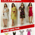 Women's Dress, Design Your Look Sewing Pattern Size 8-10-12-14-16-18 UNCUT New Look 6750