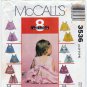 Little Girl's Dress and Panties Sewing Pattern, Toddler Size 1-2-3-4 Easy to Sew UNCUT McCall's 3536