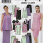 Maternity Pattern for Formal Evening Wear, Skirt and Top Size 14-16-18-20-22 UNCUT Simplicity 5960