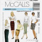 Women's Skirts In 5 Lengths Sewing Pattern Size 12-14-16-18 UNCUT McCall's 3830