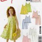 Girl's Top, Dress and Pants Sewing Pattern Child Size 3-4-5-6 UNCUT McCall's M4422 4422