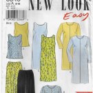 Women's Dress, Top and Pants Sewing Pattern Size 8-10-12-14-16-18 UNCUT New Look 6949