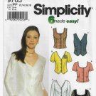Women's Blouse Sewing Pattern Misses / Miss Petite Size 12-14-16-18 UNCUT Simplicity 9763