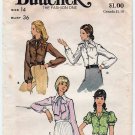 Women's Blouse Sewing Pattern Misses Size 14, Bust 36 UNCUT Vintage 1970's Butterick 6928