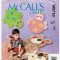 Toddler Play Mats Sewing Pattern, Ladybug, Turtle, Lamb, Bear Shapes UNCUT McCall's M6719 6719