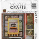 Sewing Room Accessories, Sewing Machine Cover and More, Crafts Sewing Pattern UNCUT McCall's 3277