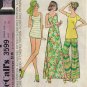 70's Maxi Dress, Tank Top, Pants, Shorts Sewing Pattern, Misses Size 12 Vintage 1970's McCall's 3599