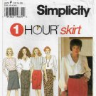 Women's Wrap Skirt "1 Hour Skirt" Sewing Pattern Misses' Size 12, 14 Cut to Size 14 Simplicity 8746