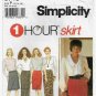 Women's Wrap Skirt "1 Hour Skirt" Sewing Pattern Misses' Size 12, 14 Cut to Size 14 Simplicity 8746