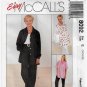 Women's Shirt and Pull-On Pants Sewing Pattern Size 14-16-18 UNCUT McCall's 8092