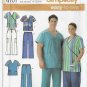 Men and Women's Scrubs Sewing Pattern Size XL-XXL-XXXL UNCUT Simplicity 4101
