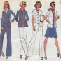 Women's Cardigan, Bias Skirt and Pants Sewing Pattern Size 14 UNCUT VTG 1970's Simplicity 6858