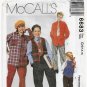 Boys / Girls Vest, Shirt, Pull-on Pants and Tie Sewing Pattern Child Size 7-8-10 UNCUT McCall's 6683