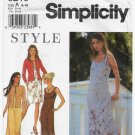 Women's Sleeveless Dress, Cardigan Sewing Pattern Misses Size 6-8-10-12-14-16 UNCUT Simplicity 9219
