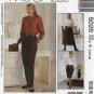 Women's Split or Straight Skirt, Straight Leg Pants Sewing Pattern Size 14-16-18 UNCUT McCall's 5026
