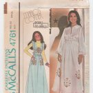 Women's Apron or Pinafore Sewing Pattern, Misses Size Small 10-12 UNCUT Vintage 1970's McCall's 4761