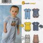 Baby Girl Dress, Panties, Romper, Hat Sewing Pattern Size Newborn - 18 Months UNCUT Simplicity 7200
