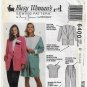 Women's Shorts, Pants, Jacket, Pullover Top Sewing Pattern Misses Size 12-14-16 UNCUT McCall's 6400
