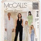 Women's Jacket, Halter Top, Skirts, Pants Sewing Pattern Misses Size 6-8-10 UNCUT McCall's 9140