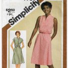 Women's Dress Sewing Pattern, Sleeveless or Cap Sleeves Misses Size 12 UNCUT Vintage Simplicity 9905