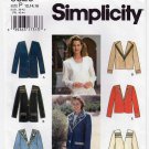 Women's Jacket Sewing Pattern, Misses' Size 12-14-16 UNCUT Simplicity 9826