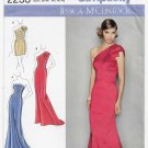 Evening Dress in 2 Lengths, Jessica McClintock Pattern Size 12-14-16-18-20 UNCUT Simplicity 2253