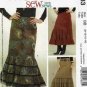 Women's Skirt Sewing Pattern Misses' / Miss Petite Size 8-10-12-14 UNCUT McCall's M5183 5183