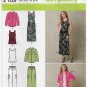 Women's Shirt, Pants, Knit Dress or Top Sewing Pattern Size 10-12-14-16-18 UNCUT Simplicity 2189