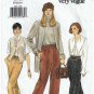 Women's Elastic Waist Pants Sewing Pattern Size 20-22-24 UNCUT Very Easy Vogue 9101