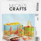 Carriers, Hot Pad and Picnic Totes Sewing Pattern UNCUT McCall's Crafts M6338 6338