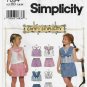 Girl's Top with Sailor Collar, Shorts Sewing Pattern Child Size 5-6-6X UNCUT Simplicity 7094