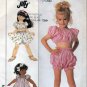 Simplicity 9216 Girl's Middy Puff Top, Shorts and Dress Sewing Pattern Size 3-4-5-6 UNCUT