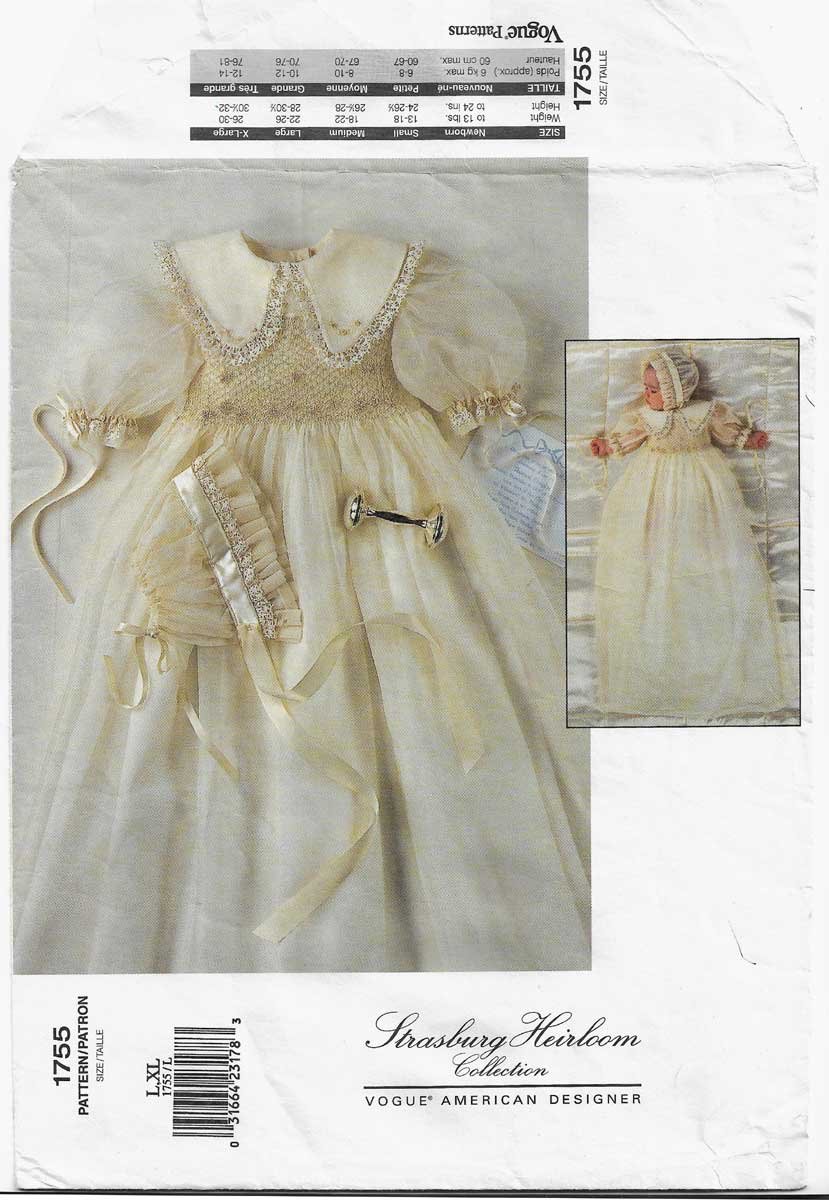 Victorian Style Christening Outfit Crochet pattern by Margaret Whisnant |  LoveCrafts