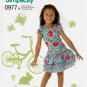 Girl's Tiered Skirt and Top Sewing Pattern Child Size 3-4-5-6-7-8 UNCUT Simplicity 0977