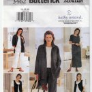 Women's Jacket, Vest, Top, Dress, Skirt, Pants Sewing Pattern Size 14-16-18 UNCUT Butterick 3462