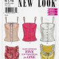 Women's Sleeveless Top Sewing Pattern Size 6-8-10-12-14-16 UNCUT New Look 6176