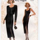 Sleeveless Dress and Bolero Jacket, Women's Sewing Pattern, Misses Size 8-10-12 UNCUT Vogue 8551