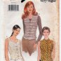 Women's Top with Back Lacing Sewing Pattern Misses' /Misses' Petite Size 6-8-10 UNCUT Vogue 9633